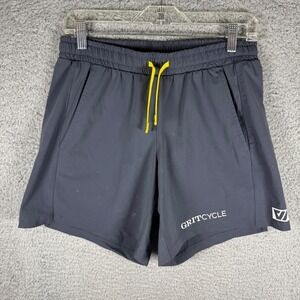 Wolaco Shorts Mens Gritcycle S Gray Linerless Gym Training Running Performance